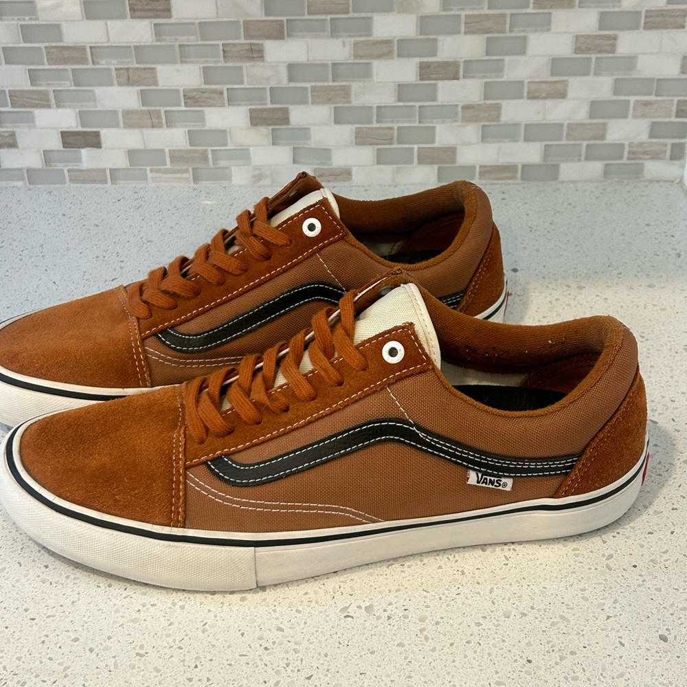 Vans Men's Rust Brown Sneakers